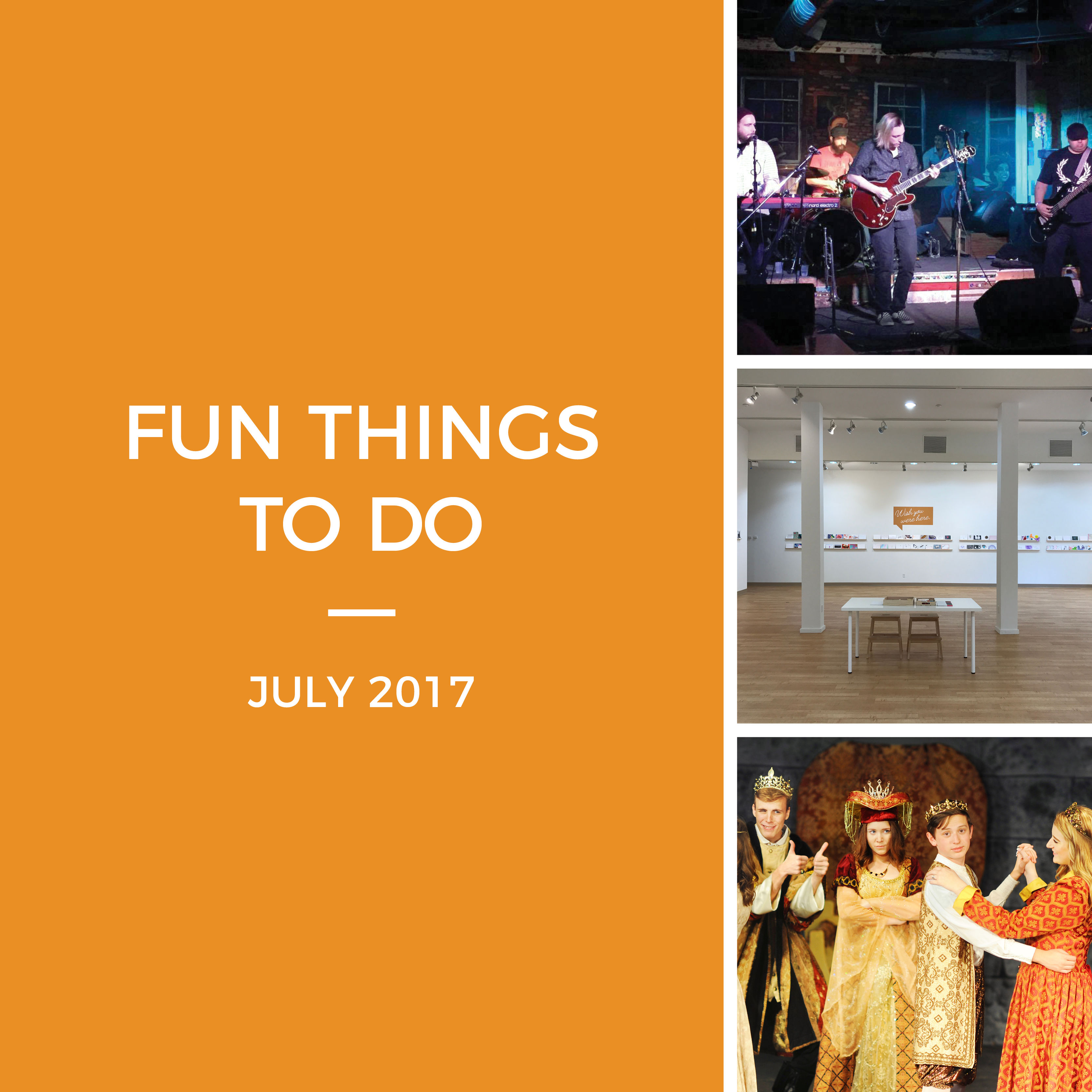 Fun Things to Do in July!