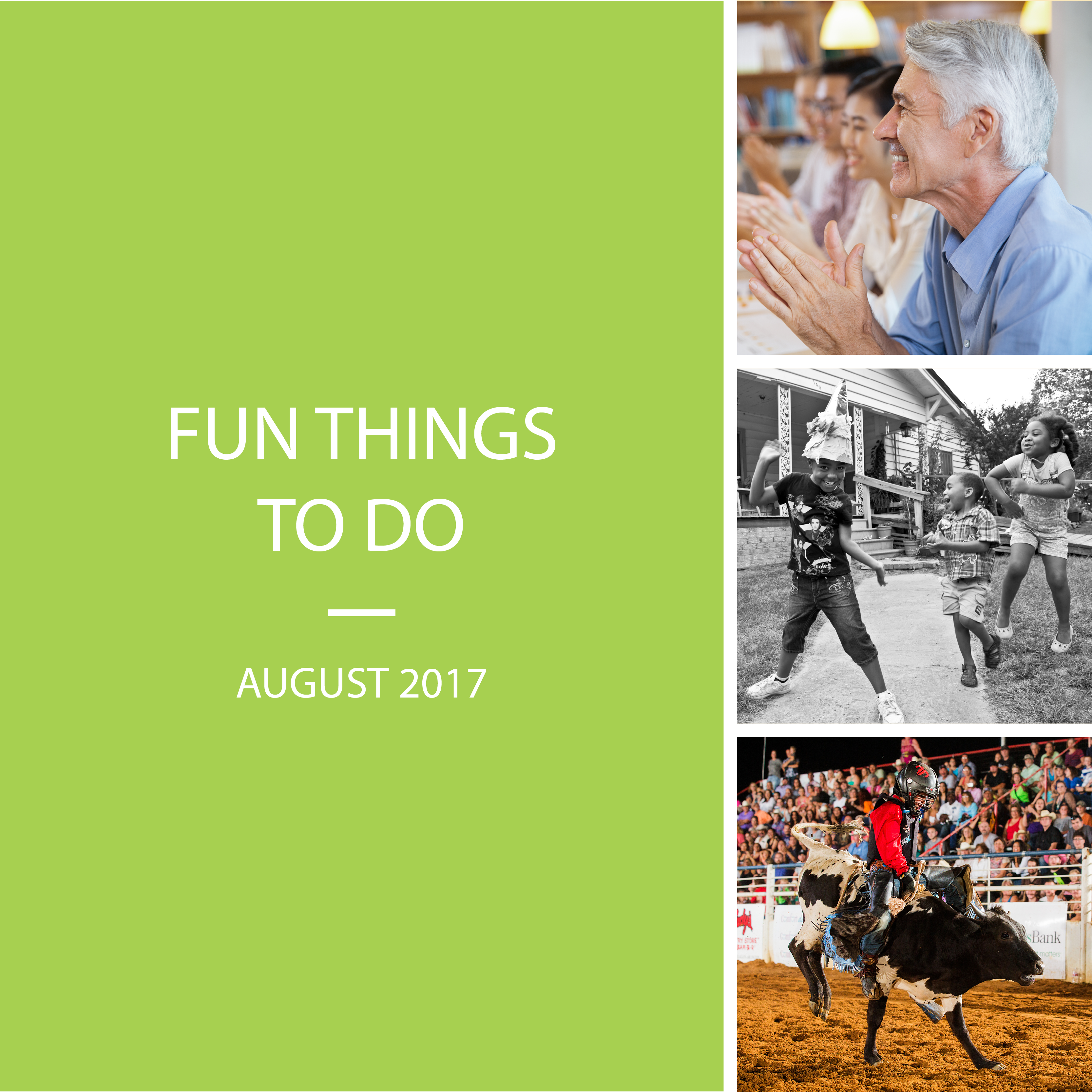 Fun Things to Do in August!