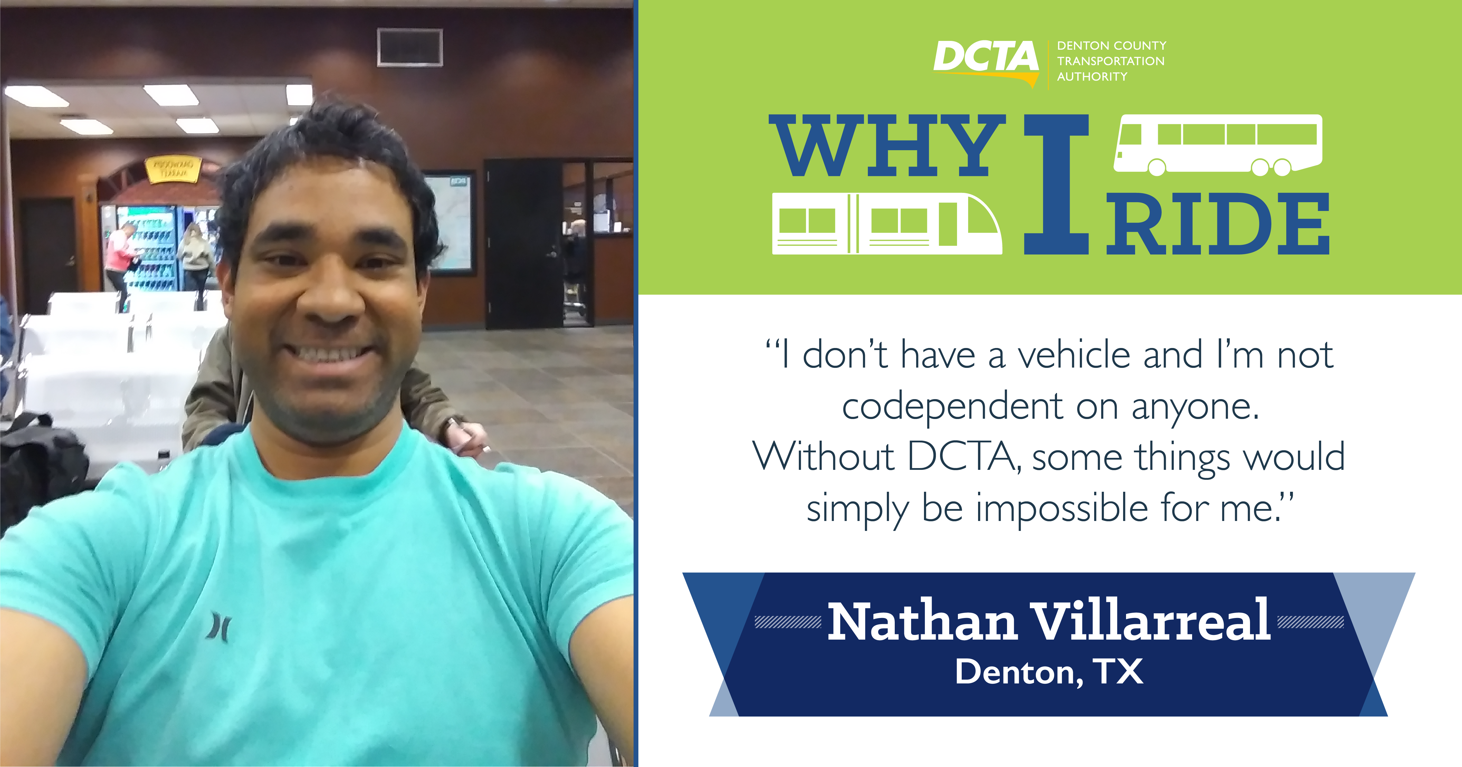 #WhyIRideDCTA – Nathan Villarreal