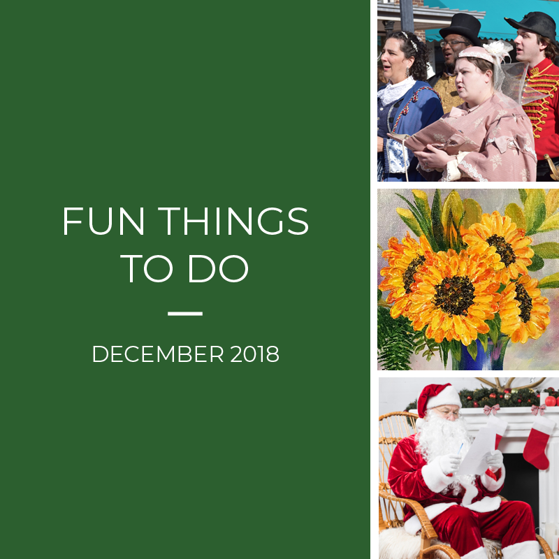 Gingerbread, Presents and Santa…Oh my! Fun Things to Do in December