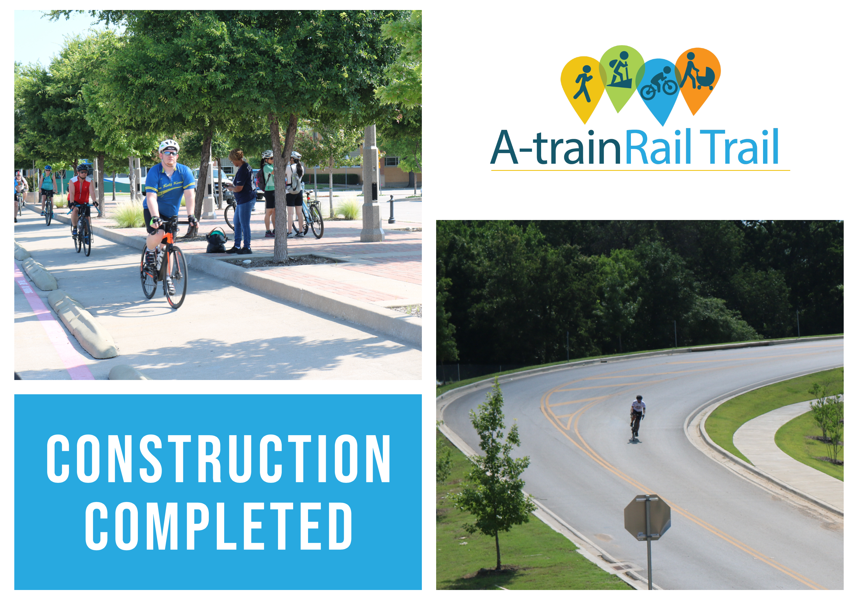Celebrate with DCTA: The A-train Rail Trail is Complete