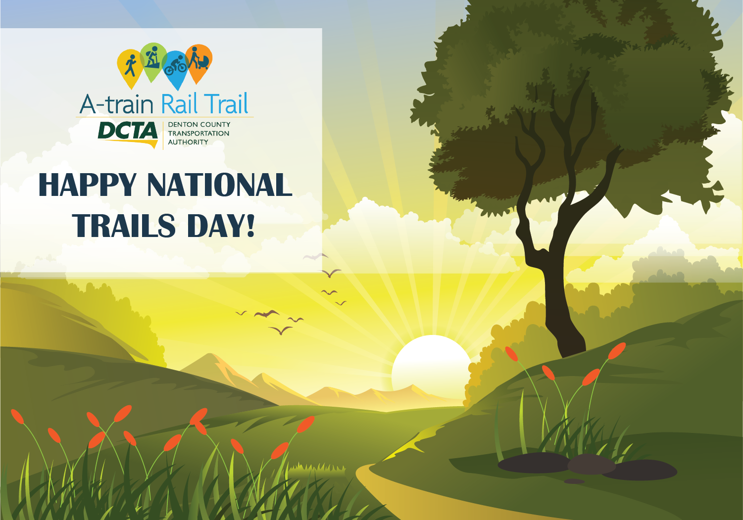 Follow That Trail: National Trails Day on the A-train Rail Trail