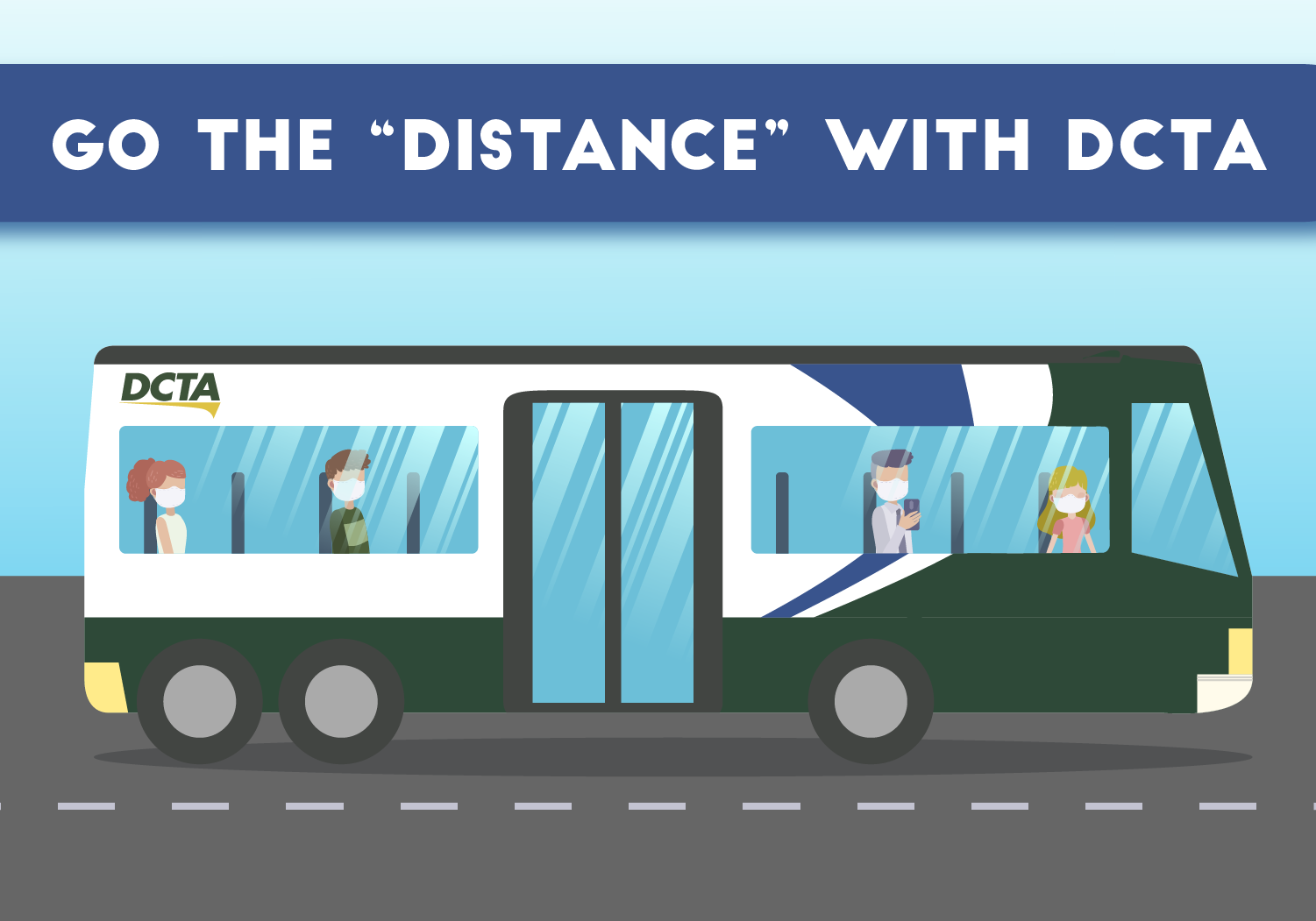 How to Social Distance When You #RideDCTA