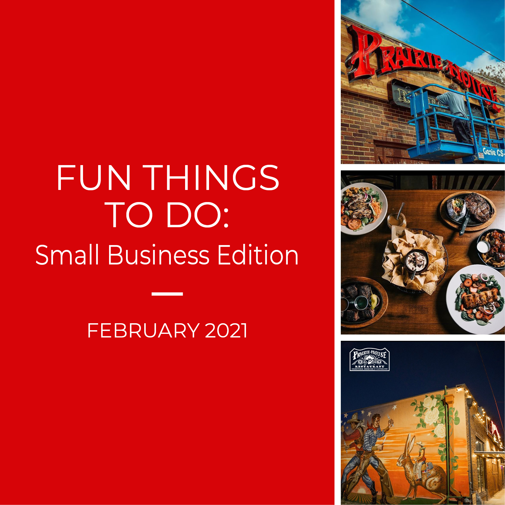 Fun Things to Do in February: Small Business Edition