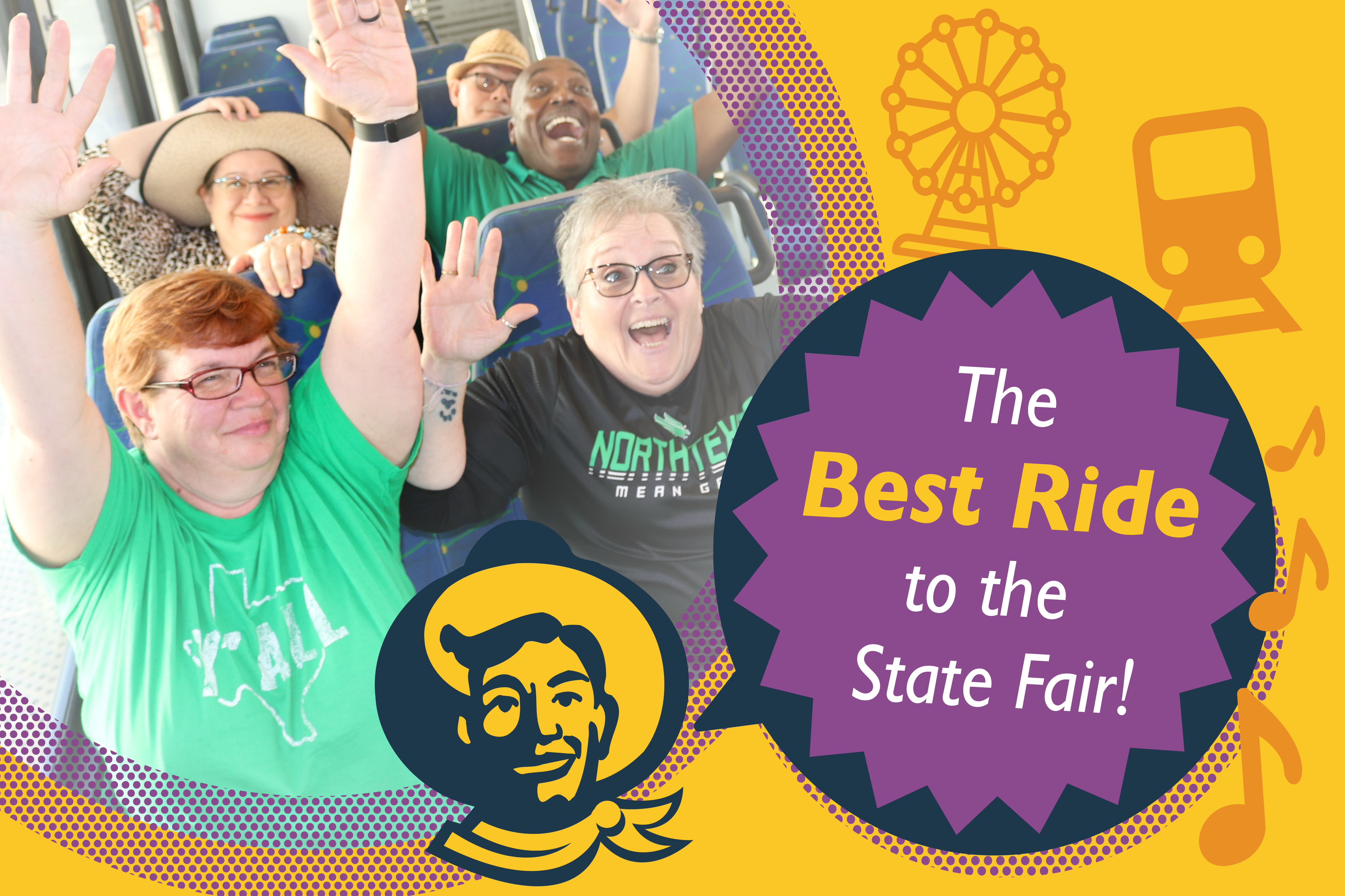 Ride DCTA to the State Fair of Texas, and save to boot!